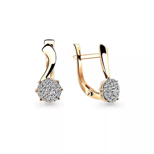 Серьги из золота, артикул LV941974к