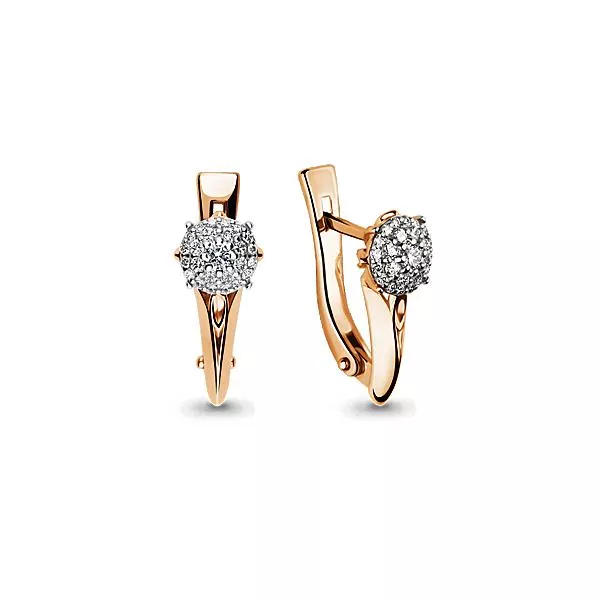 Серьги, артикул LV941952к, золото