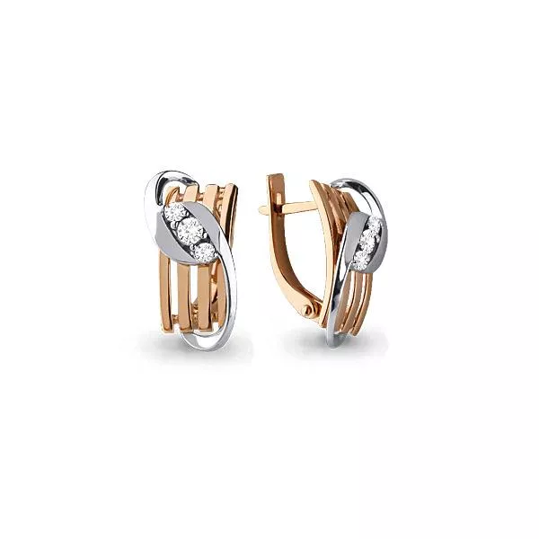 Серьги, золото, артикул LV941891к