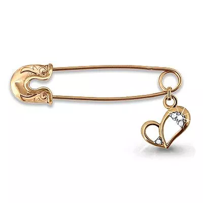 Булавка, артикул LV72598А, золото