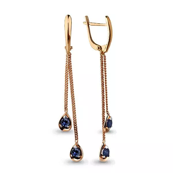 Серьги из золота, артикул LV941861к