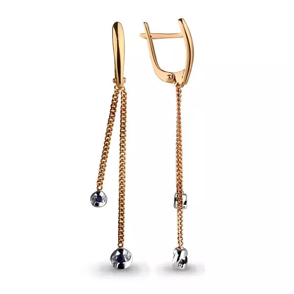Серьги из золота, артикул LV941854к