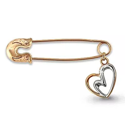 Булавка, золото, артикул LV72593