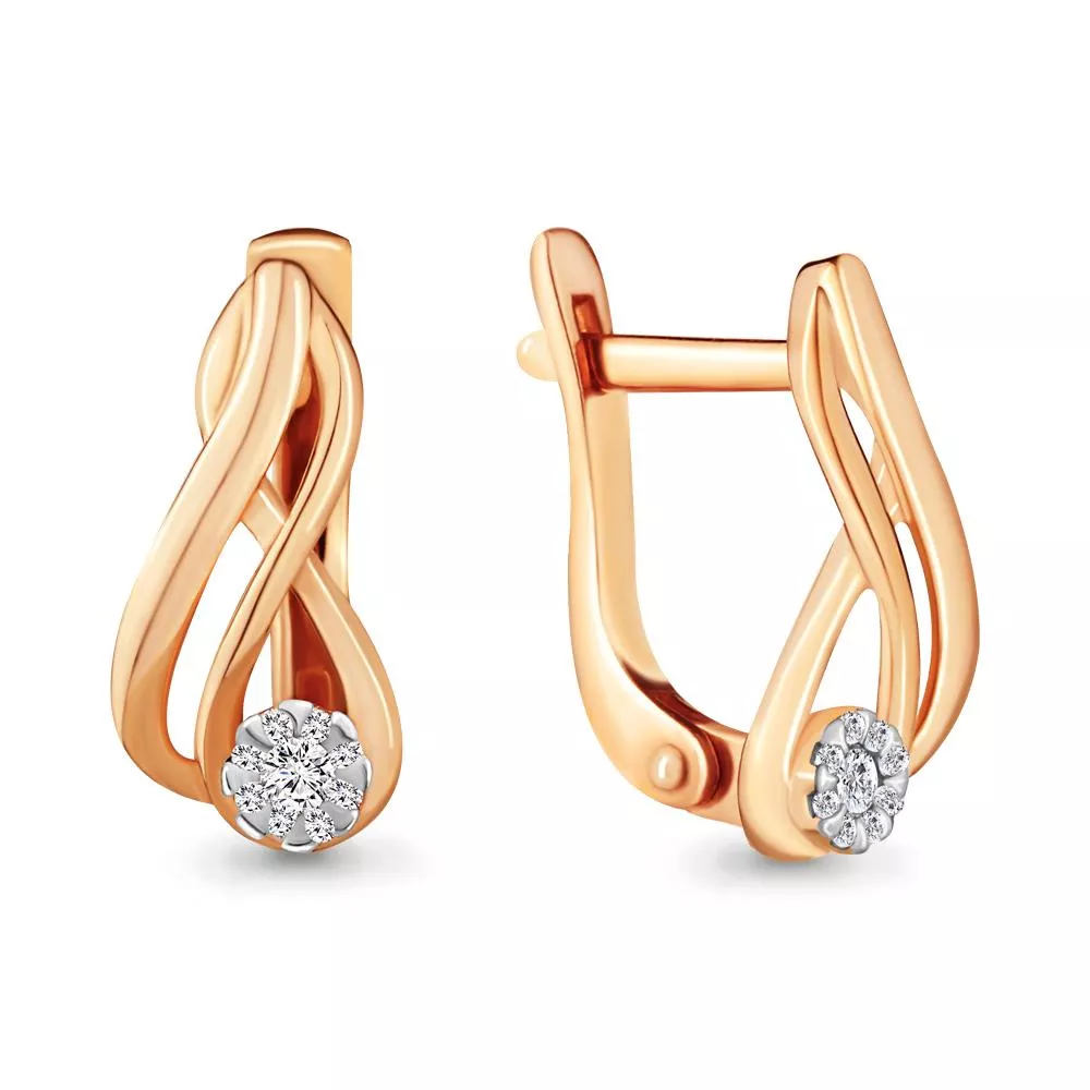 Серьги, золото, артикул LV941824к