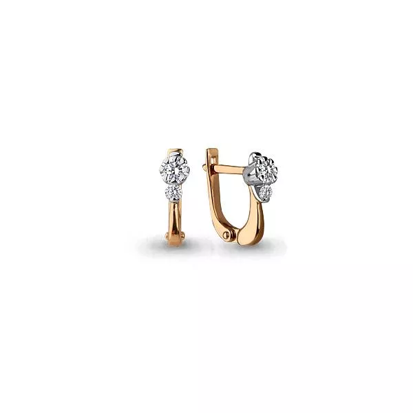 Серьги, золото, артикул LV941809к