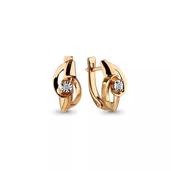 Серьги, золото, артикул LV941781к