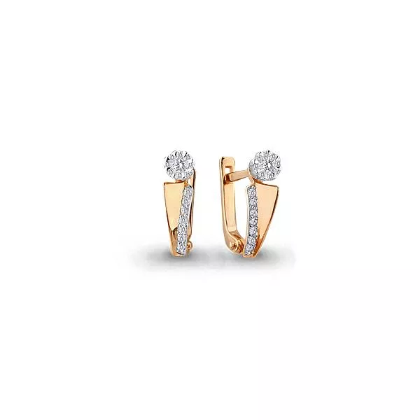 Серьги, артикул LV941741к, золото