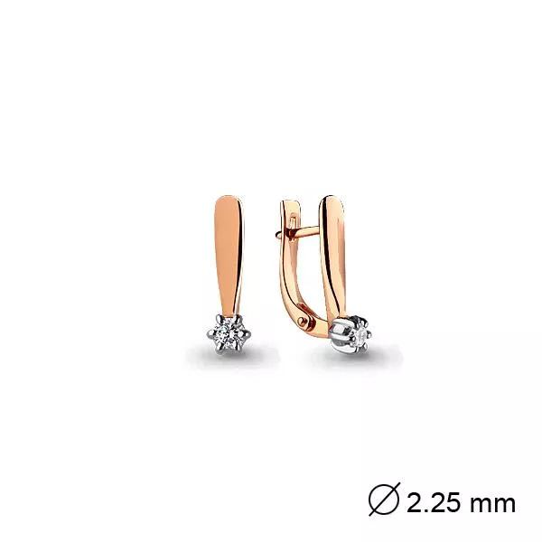 Серьги, золото, артикул LV941737к