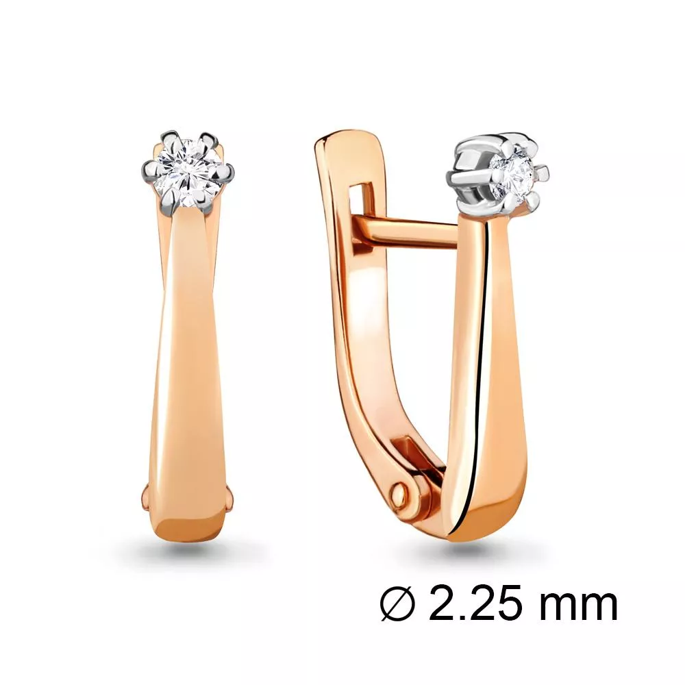 Серьги из золота, артикул LV941735к