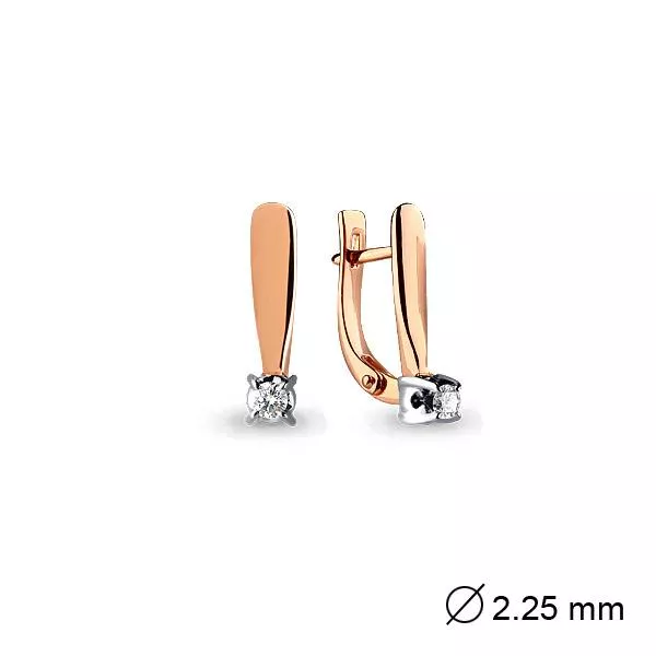 Серьги из золота, артикул LV941729к