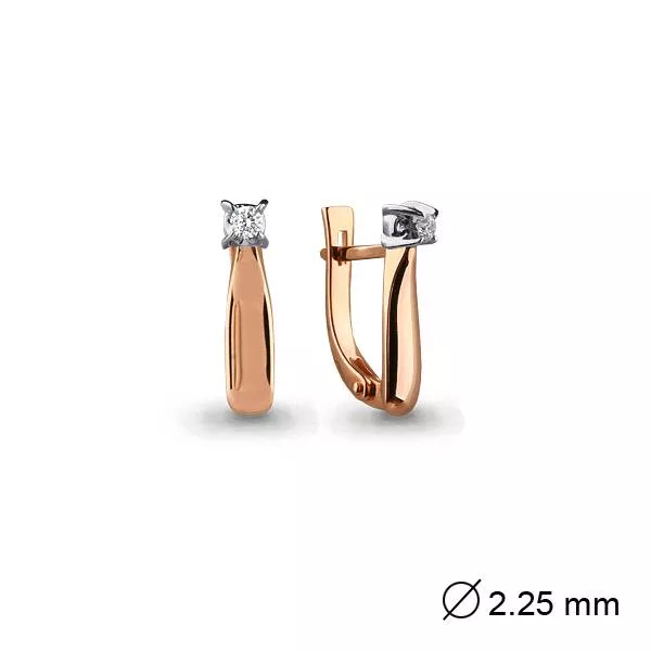 Серьги, артикул LV941727к, золото