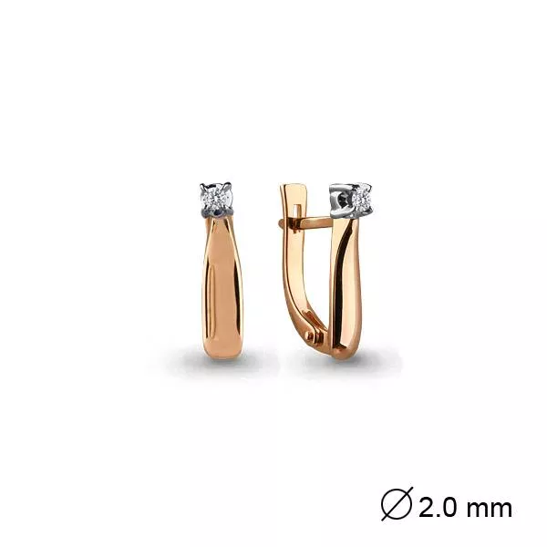 Серьги из золота, артикул LV941726к