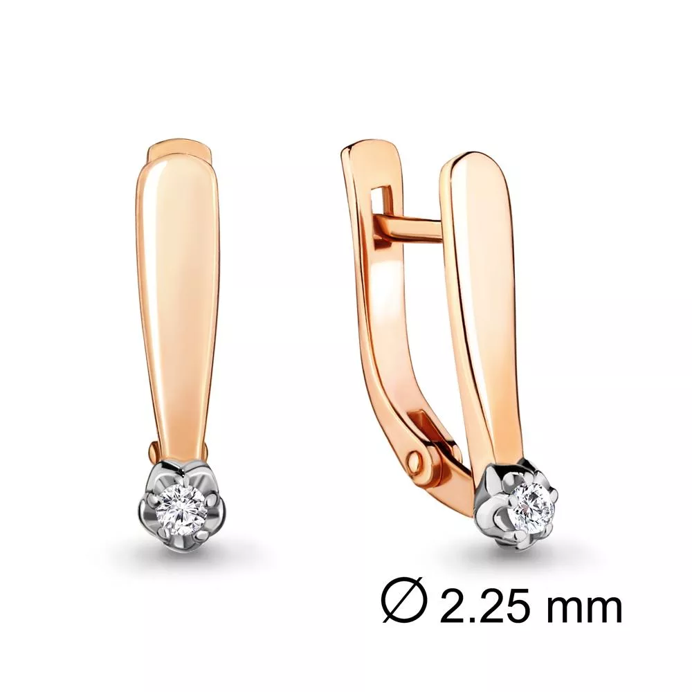 Серьги, артикул LV941721к, золото