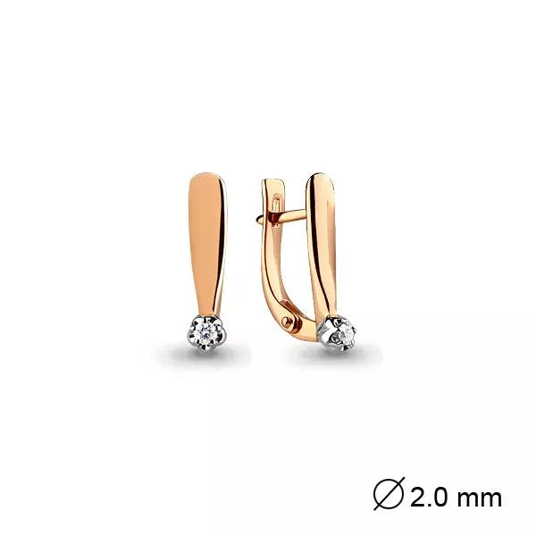 Серьги из золота, артикул LV941720к