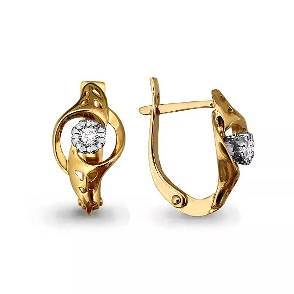 Серьги, золото, артикул LV941693к