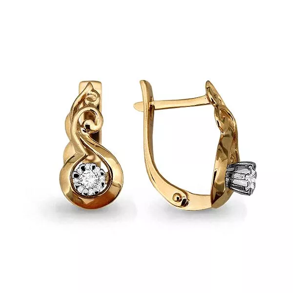 Серьги, золото, артикул LV941686к