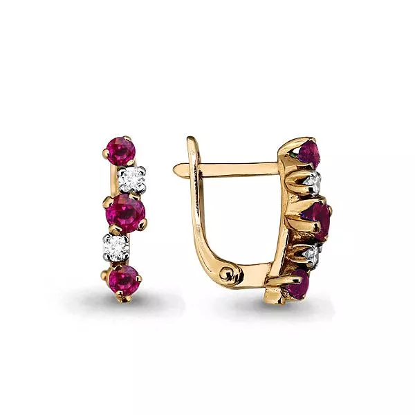 Серьги из золота, артикул LV941640к