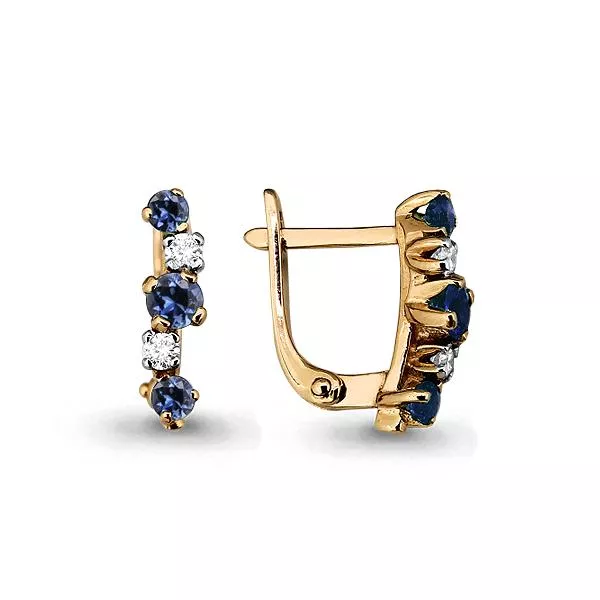 Серьги, артикул LV941639к, золото