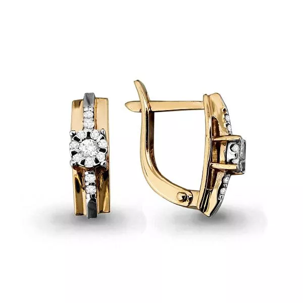 Серьги, золото, артикул LV941618Ак