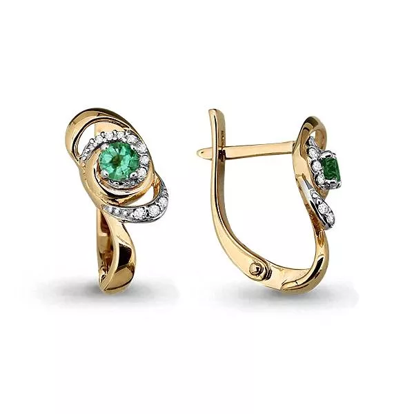 Серьги, артикул LV941602Ак, золото