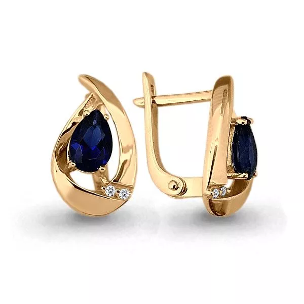 Серьги, золото, артикул LV941599К