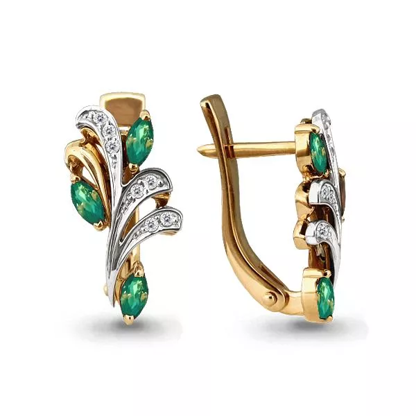 Серьги, артикул LV941594к, золото