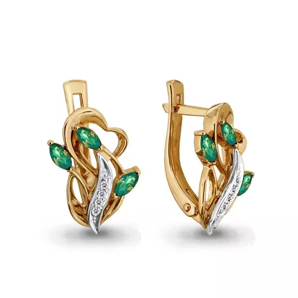 Серьги из золота, артикул LV941592к