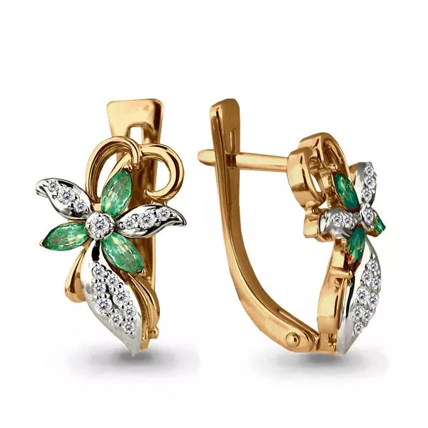 Серьги, золото, артикул LV941590к