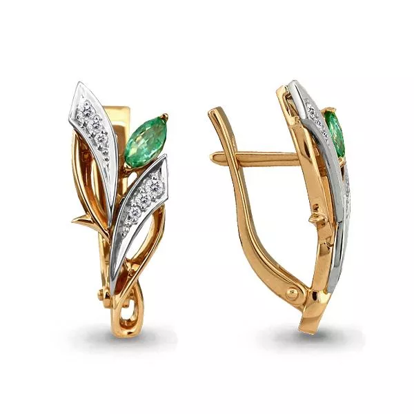 Серьги, золото, артикул LV941587к