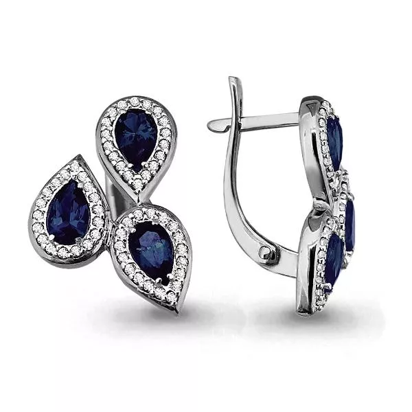 Серьги, золото, артикул LV941585А