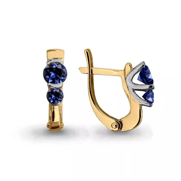 Серьги, артикул LV941572к, золото