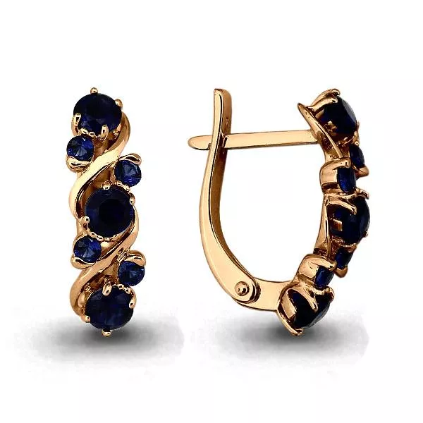 Серьги, артикул LV941558к, золото