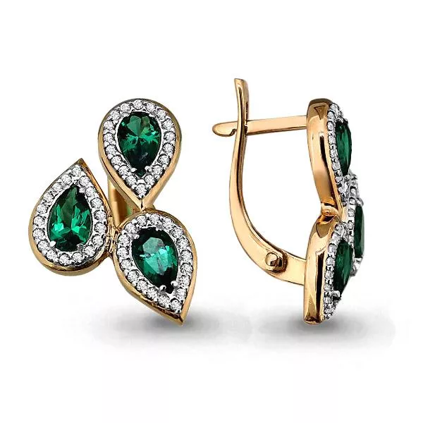 Серьги, золото, артикул LV941551Ак