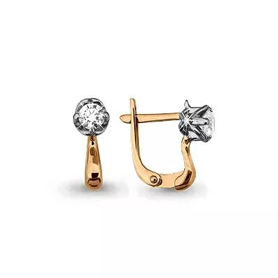 Серьги, артикул LV941522Ак, золото