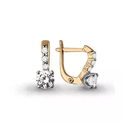 Серьги, золото, артикул LV941515к