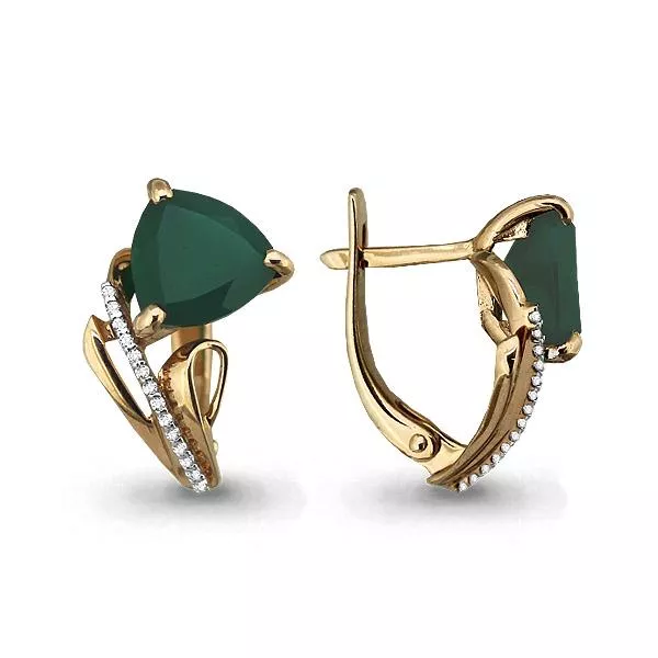 Серьги, артикул LV941497К, золото