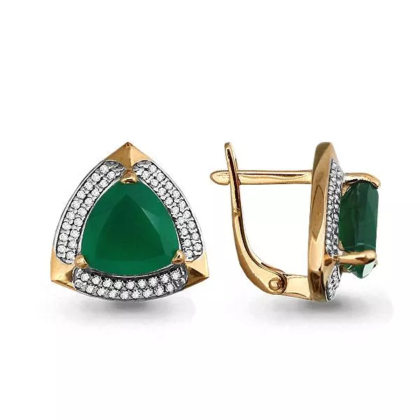 Серьги, артикул LV941495Ак, золото