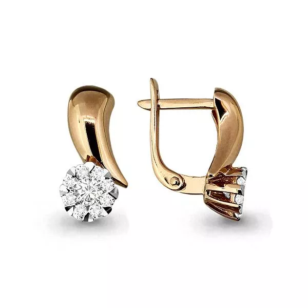 Серьги из золота, артикул LV941470к