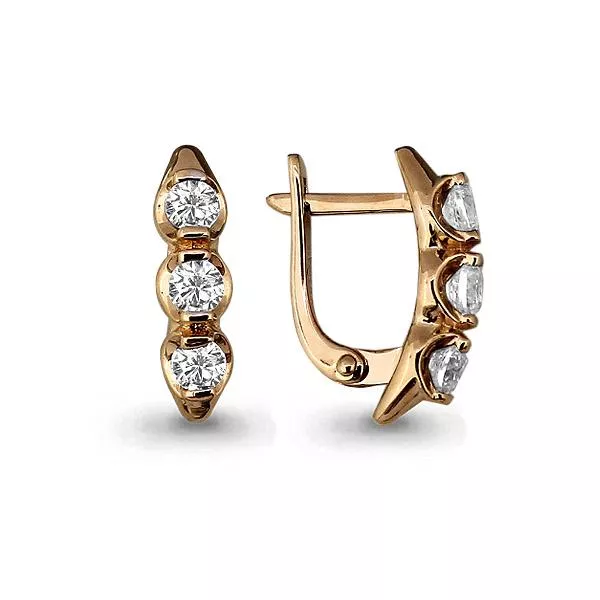 Серьги, золото, артикул LV941452к