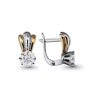 Серьги, золото, артикул LV941435к