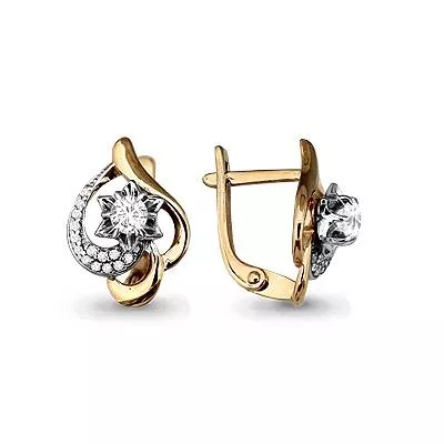 Серьги, золото, артикул LV941418Ак