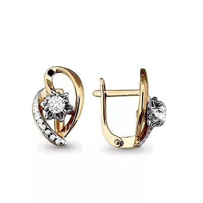 Серьги из золота, артикул LV941413Ак