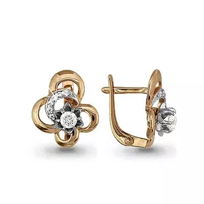 Серьги, золото, артикул LV941409Ак