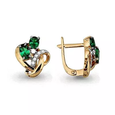 Серьги из золота, артикул LV941406Ак