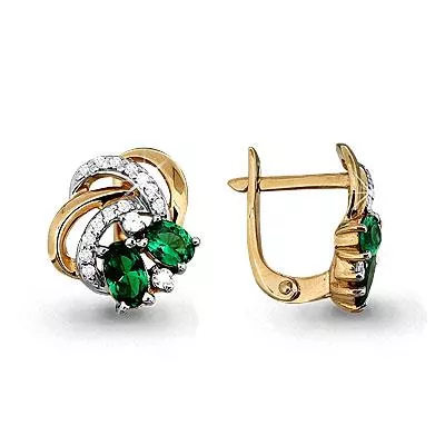 Серьги из золота, артикул LV941403Ак