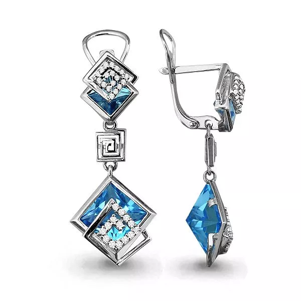 Серьги, артикул LV941386А, золото