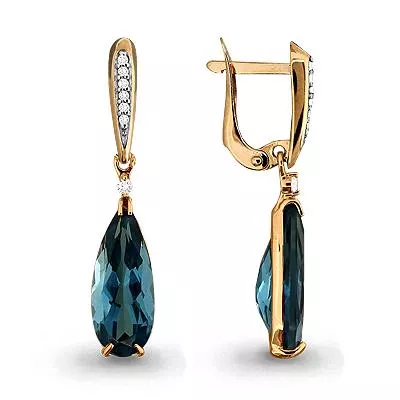 Серьги, золото, артикул LV941335к