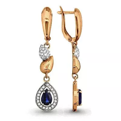 Серьги из золота, артикул LV941255Ак