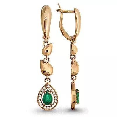 Серьги, золото, артикул LV941254Ак