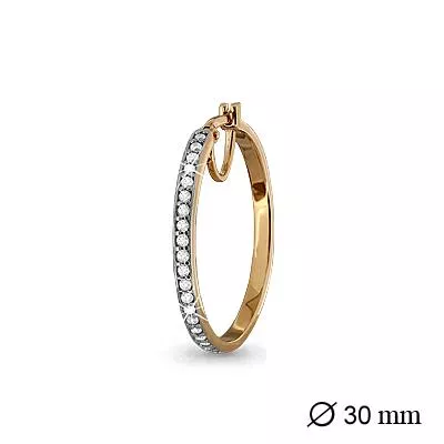 Серьги, артикул LV941221Ак, золото